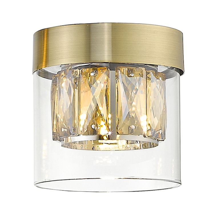 Lampa sufitowa Isauras antyczne złoto 11 cm 