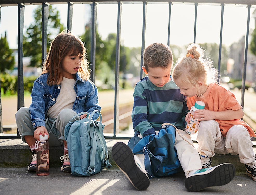 Zestaw lunchowy Campus dla dziecka dwuczęściowy różowy  - zdjęcie 3