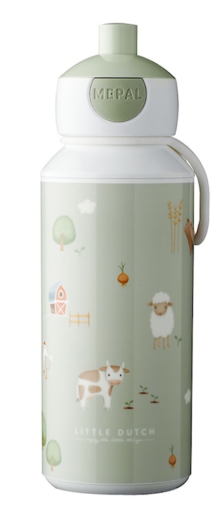 Zestaw lunchowy Campus dla dziecka dwuczęściowy zielony  - zdjęcie 3