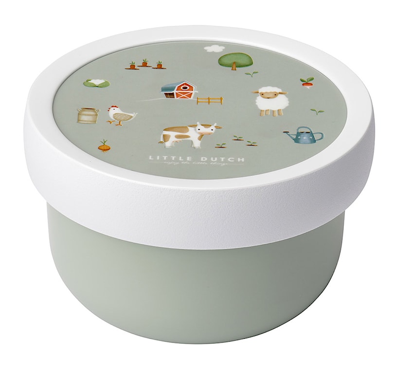 Zestaw lunchowy Campus dla dziecka trzyczęściowy zielony  - zdjęcie 9