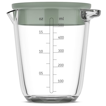 Dzbanek z miarką i pokrywką Chef It 500 ml zielony