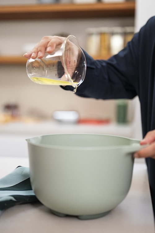 Dzbanek z miarką i pokrywką Chef It 500 ml zielony  - zdjęcie 5