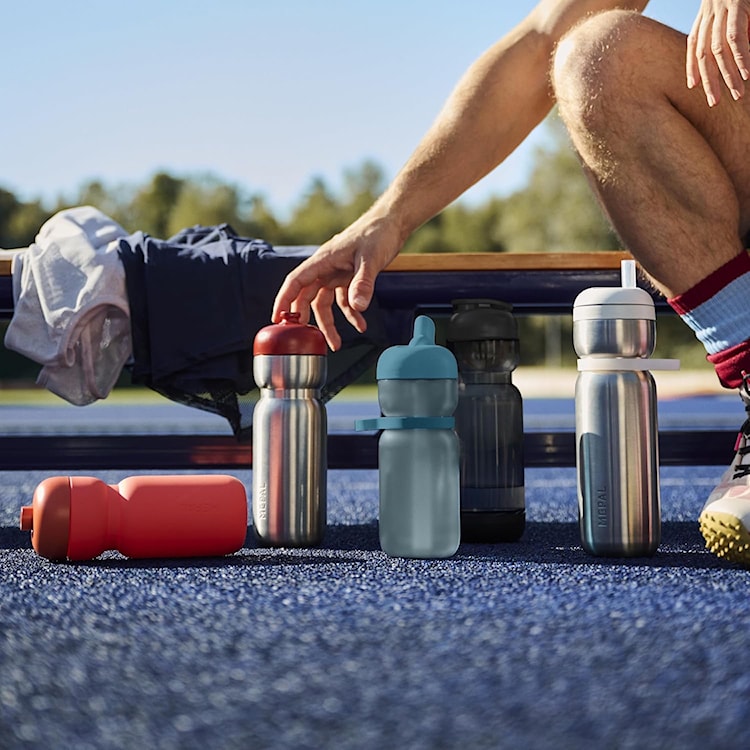 Bidon sportowy Active 600 ml niebieski  - zdjęcie 3