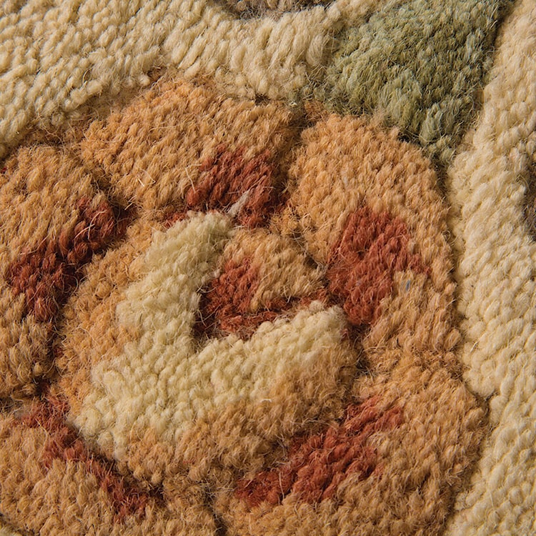 Dywan wełniany Aubusson niebieski Prostokątny/75x150  - zdjęcie 4