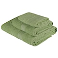 Zestaw trzech ręczników Bainrow zielony 