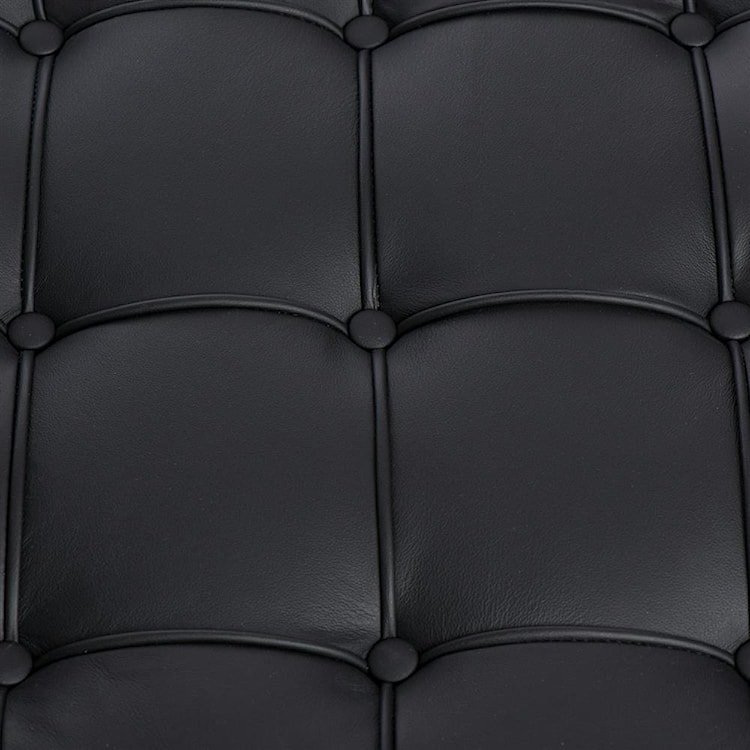 Fotel Barca skóra ekologiczna czarna  - zdjęcie 2