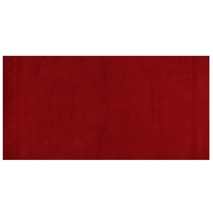 Ręcznik do kąpieli Bainrow 70/140 cm czerwony  - zdjęcie 4
