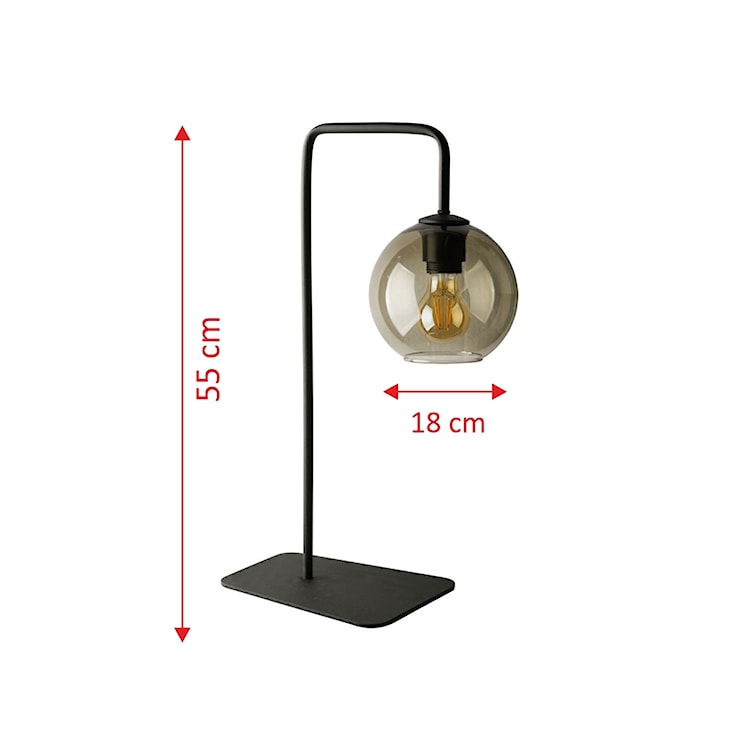 Lampka biurkowa Monaco dymiona 9308  - zdjęcie 3