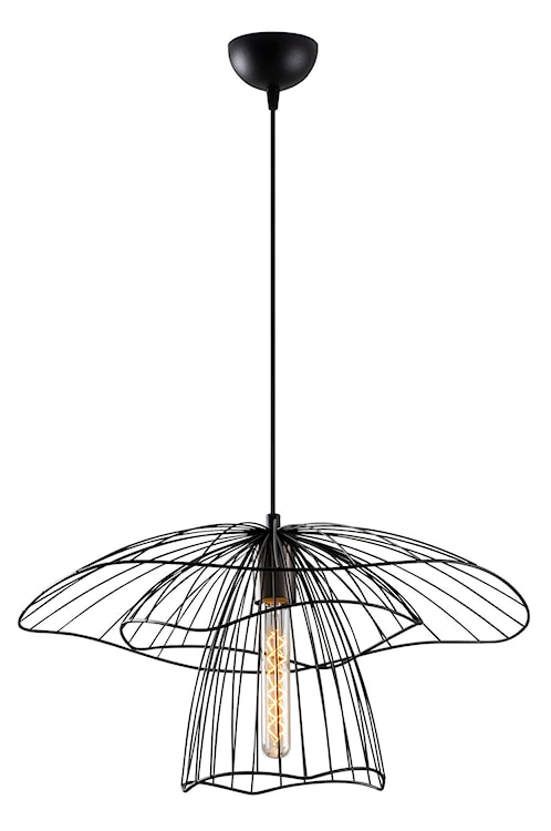 Lampa wisząca Solanum 52 cm czarna  - zdjęcie 5