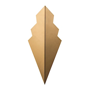 Kinkiet Arrow metalowy złoty