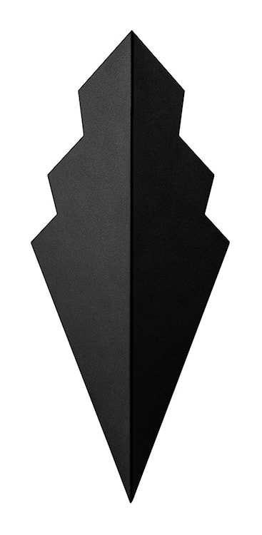 Kinkiet Arrow metalowy czarny 