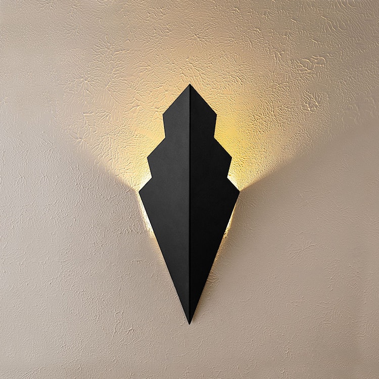 Kinkiet Arrow metalowy czarny  - zdjęcie 6