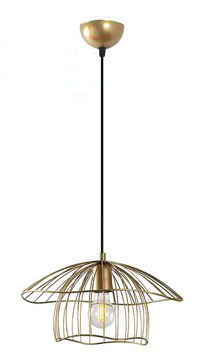 Lampa wisząca Mantar złota 
