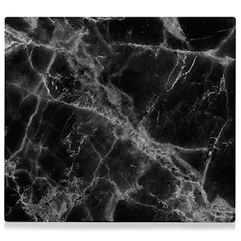 Deska do krojenia Stonne ze szkła czarny marmur