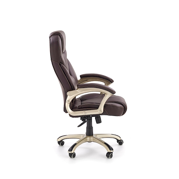 Fotel biurowy Perito brązowy  - zdjęcie 3