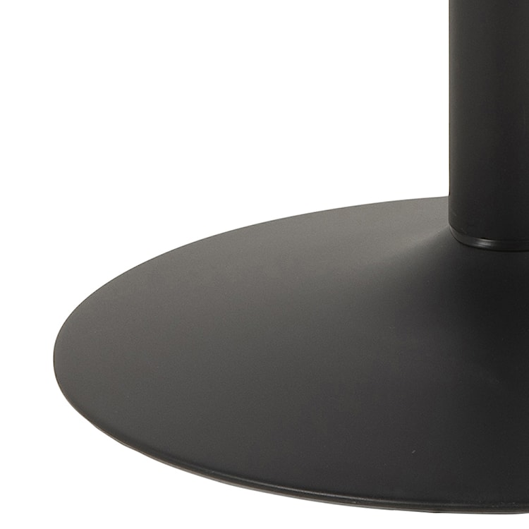 Stół okrągły Balsamita średnica 110 cm jesion na czarnej nodze  - zdjęcie 5