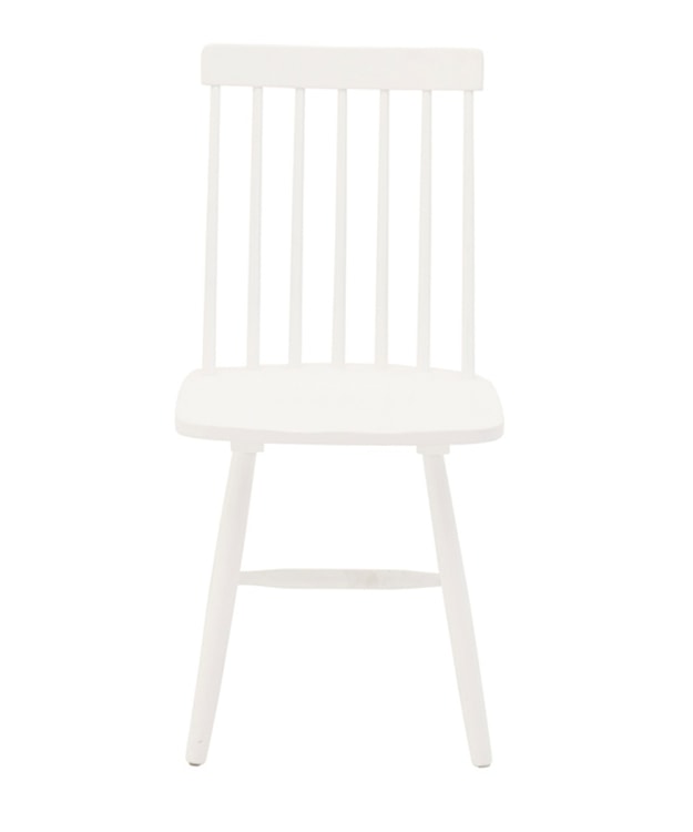 Krzesło drewniane Mowelly białe  - zdjęcie 6