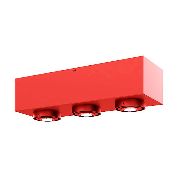 Lampa sufitowa Boxie x3 LEGO czerwona 