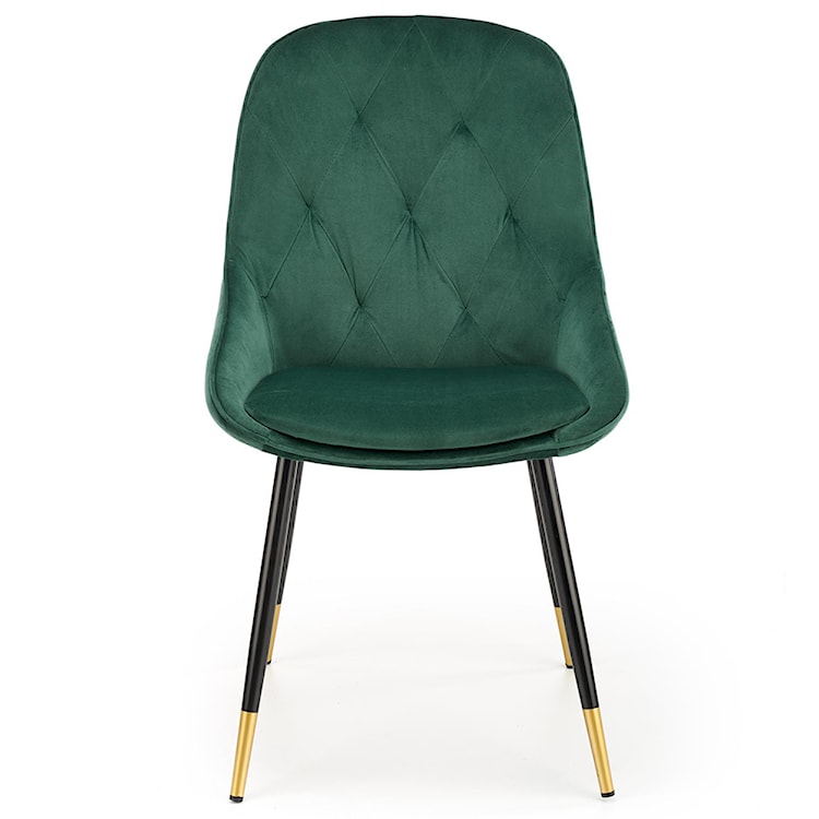 Krzesło tapicerowane Slasidit zielone  - zdjęcie 2