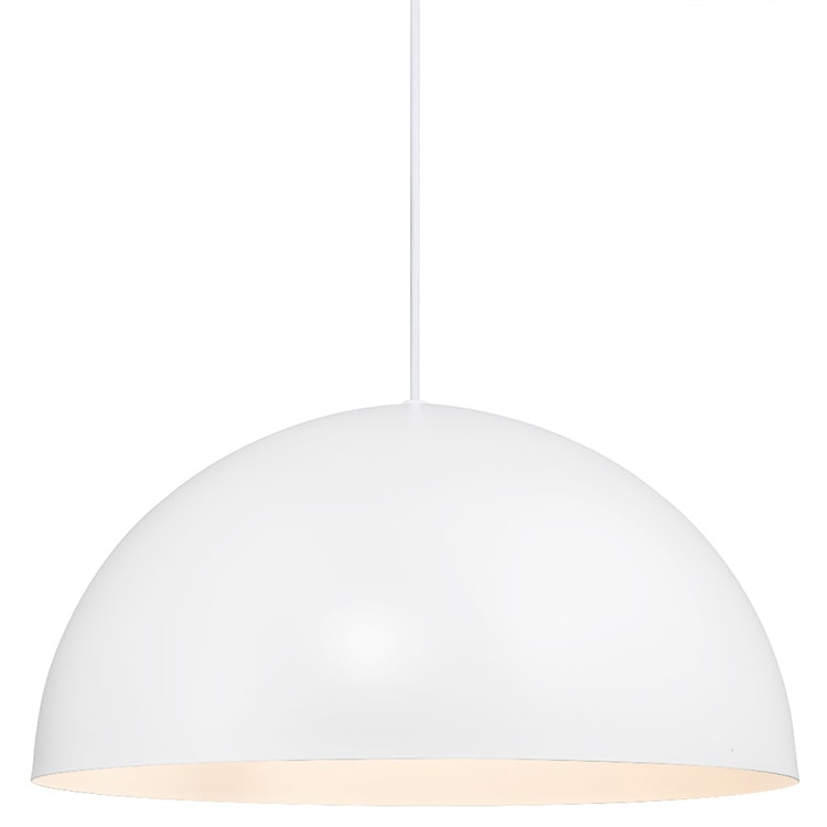 Lampa wisząca Ellen średnia 40 cm biała