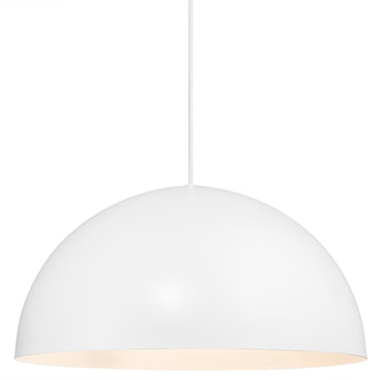 Lampa wisząca Ellen średnia 40 cm biała