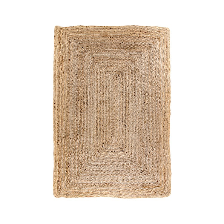 Dywan prostokątny Fuzzle 90x60 cm naturalna juta 