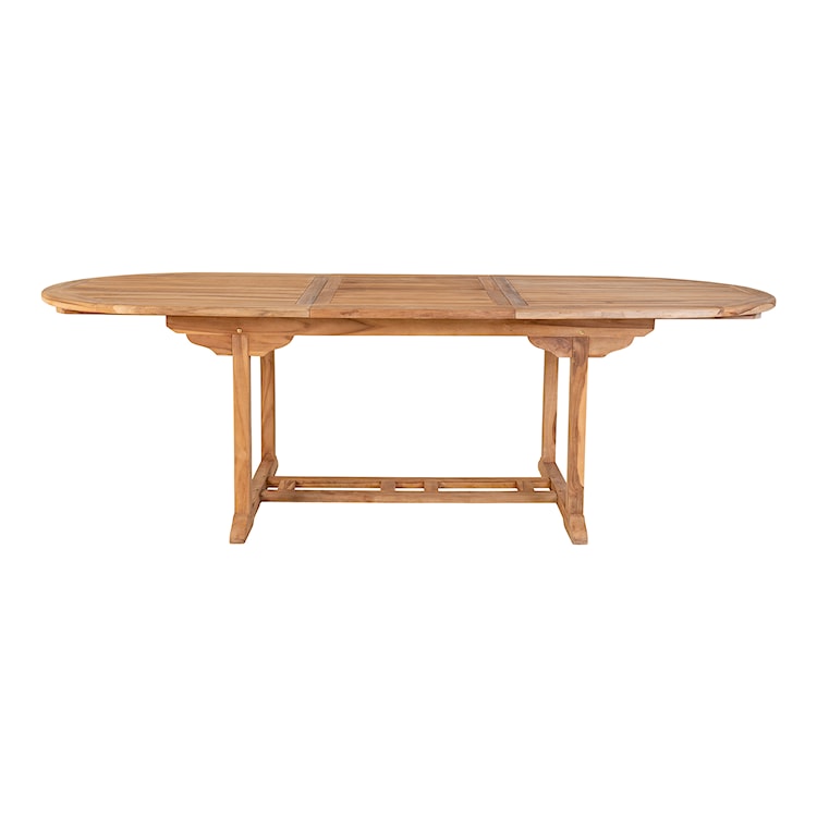 Stół ogrodowy rozkładany Parassala 180-240x90 cm z drewna tekowego  - zdjęcie 6