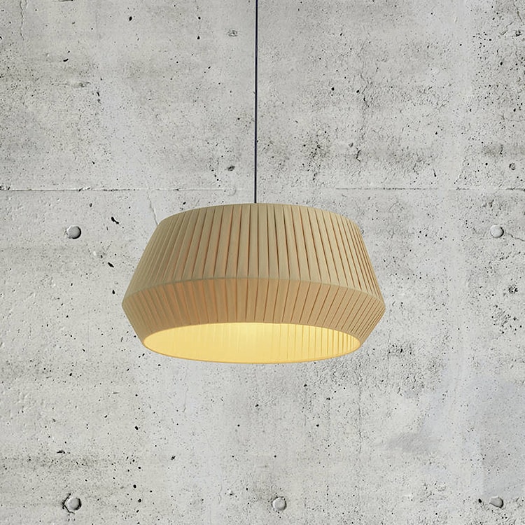 Lampa wisząca Dicte średnica 53 cm beżowa  - zdjęcie 3