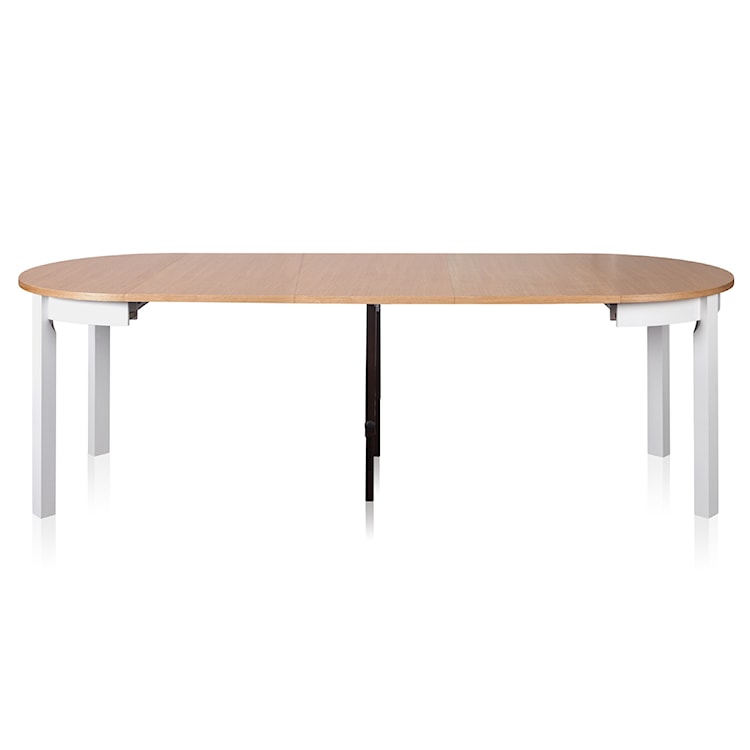 Stół rozkładany Gabele okrągły 100-250x100 cm  - zdjęcie 3