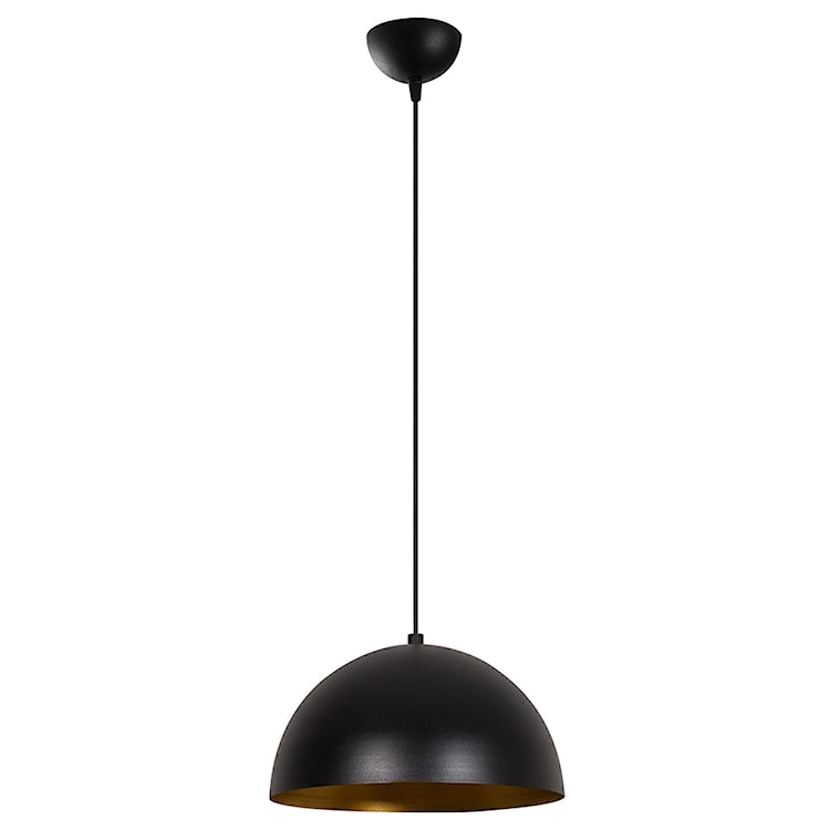 Lampa sufitowa Rientaki średnica 30 cm czarna