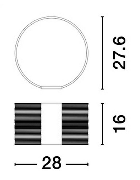 Lampa stołowa Volicate LED złota  - zdjęcie 8