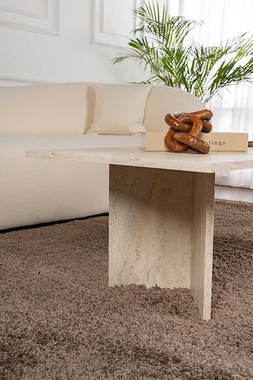 Stolik kawowy Sponsis 119x60 cm trawertyn  - zdjęcie 5