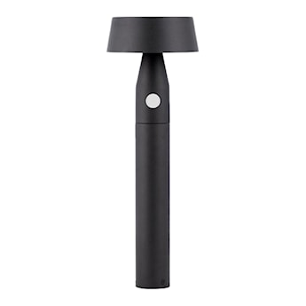 Lampa ogrodowa Choope LED solarna czarna
