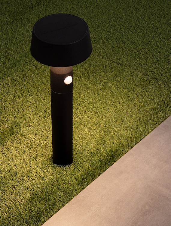 Lampa ogrodowa Choope LED solarna czarna  - zdjęcie 3