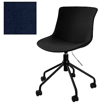 Krzesło konferencyjne Easy R obrotowe ciemnoniebieskie