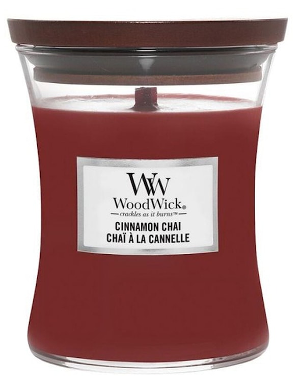 Świeca zapachowa Woodwick Cinnamon Chai 275 g 