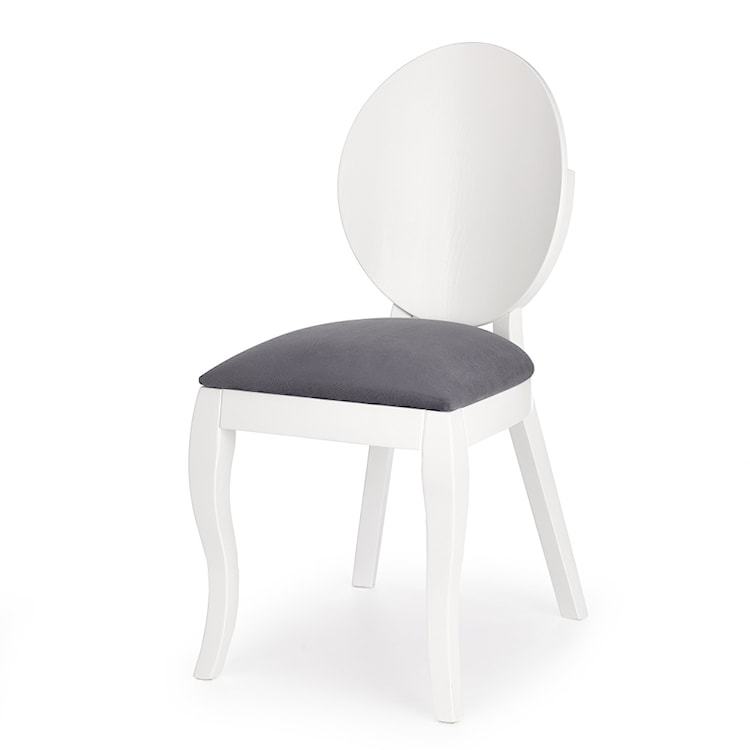 Krzesło Asumen biało - szare
