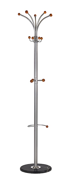 Wieszak stojący Muxia 180 cm srebrny  - zdjęcie 4