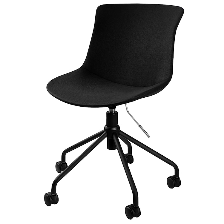 Krzesło konferencyjne Easy R obrotowe czarne  - zdjęcie 2
