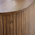 Komoda Gativel 140x76 cm lamele dąb palony  - zdjęcie 5