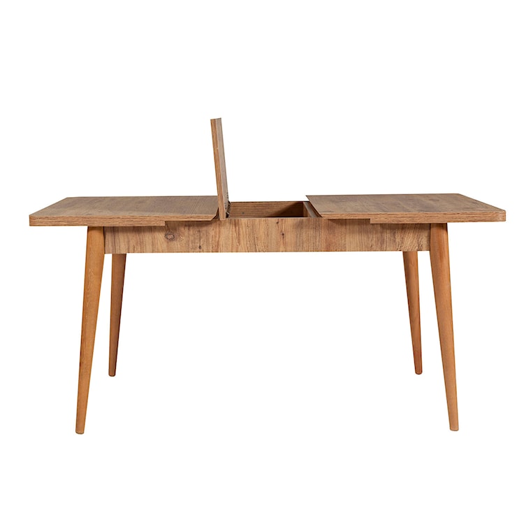 Stół z krzesłami Elioused x4 sosna/antracyt  - zdjęcie 6