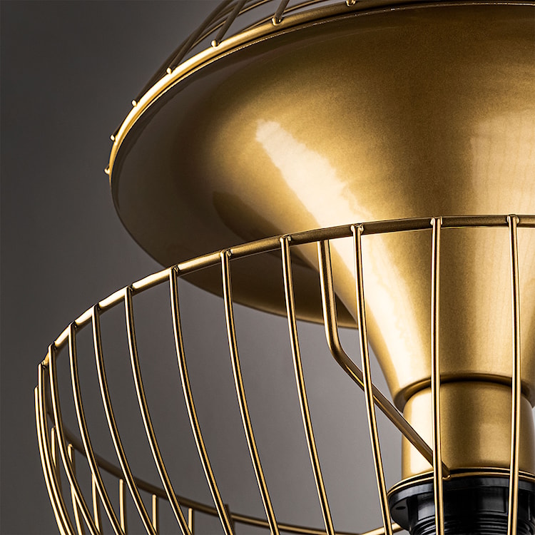 Lampa wisząca Toucke nowoczesna średnica 30 cm złota  - zdjęcie 7
