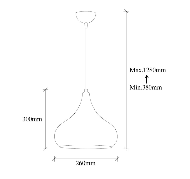 Lampa wisząca Sandshess średnica 28 cm metalowa miedziana  - zdjęcie 4