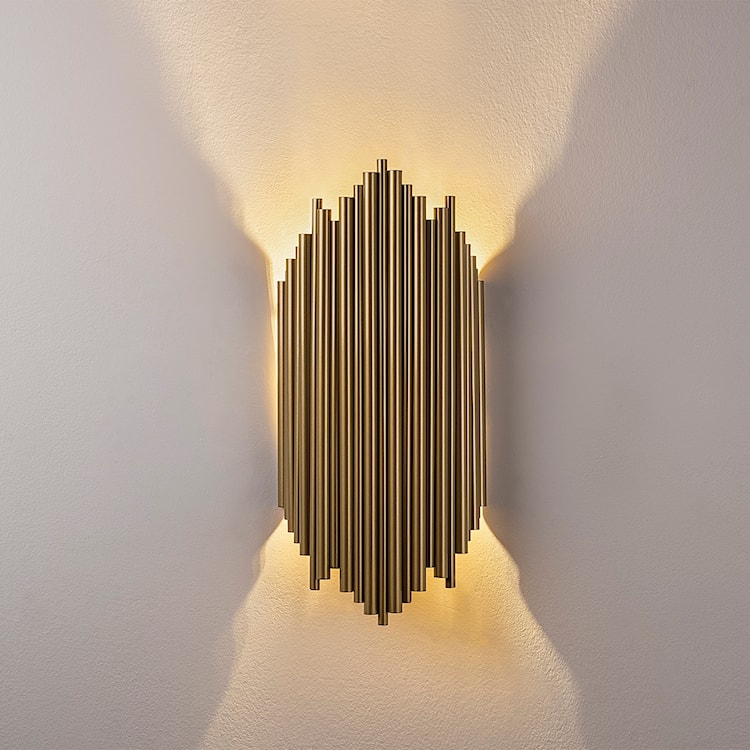 Lampa ścienna Bolines 50 cm złota  - zdjęcie 5