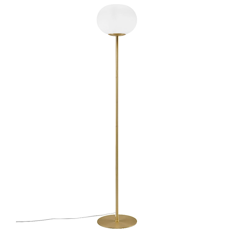 Lampa podłogowa Alton 150 cm na złotej podstawie  - zdjęcie 13
