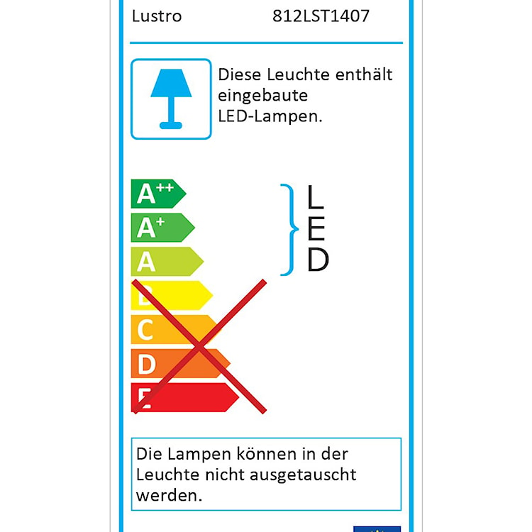 Lampa stołowa Quirita drewniana w formie sześciokąta  - zdjęcie 6