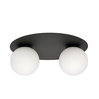 Lampa sufitowa Sorium x2 czarno-biała