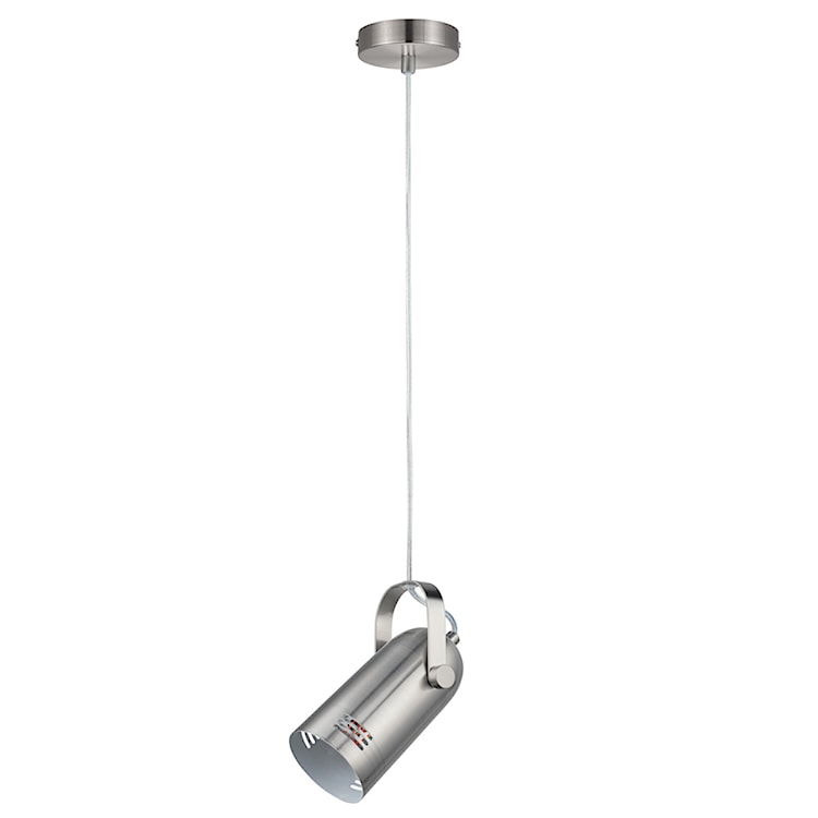 Lampa wisząca Nibbler w formie reflektora srebrna  - zdjęcie 2