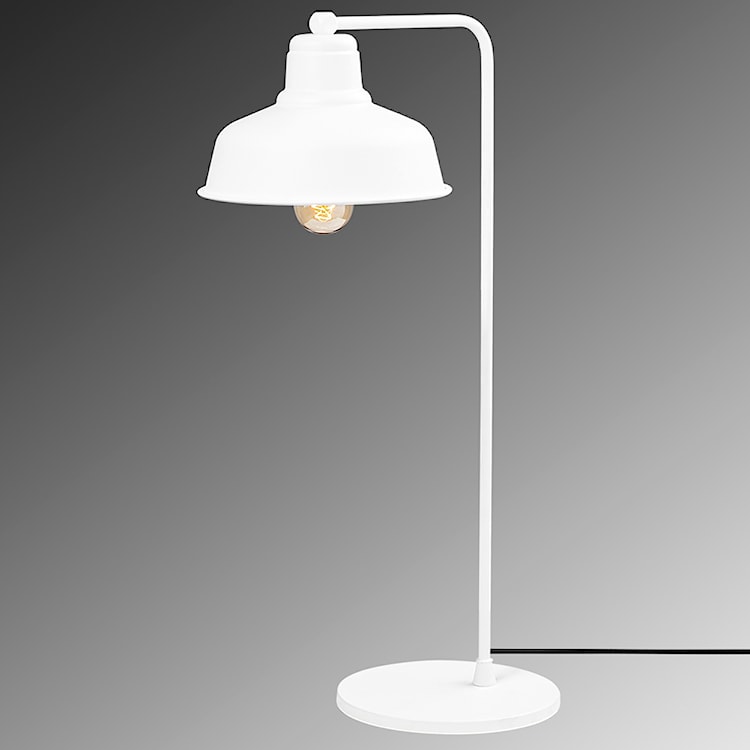 Lampa stołowa Jespma biała  - zdjęcie 5