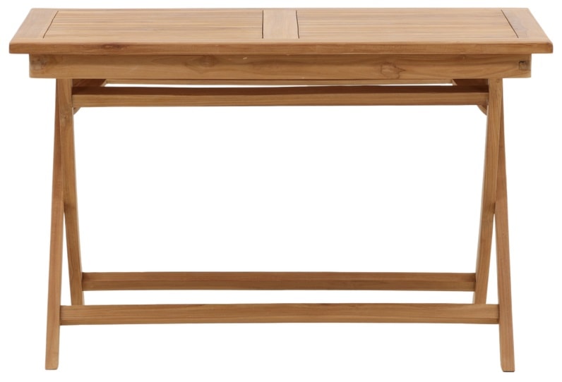 Stół ogrodowy Koyoo prostokątny 120x70 z drewna tekowego  - zdjęcie 6